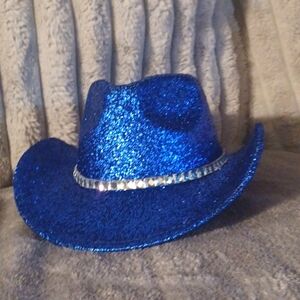 Blue Cowboy/Cowgirl hat
